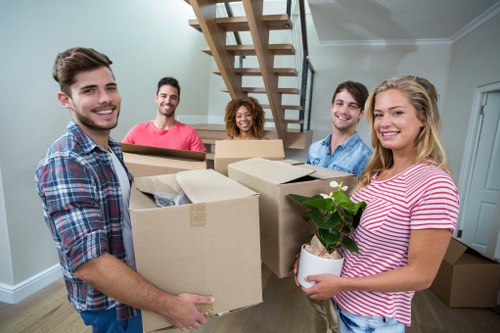 Seasonal belongings prepared for Leavesgreen storage use