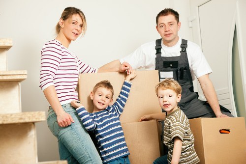 Furniture and household items being transported for a small removal job